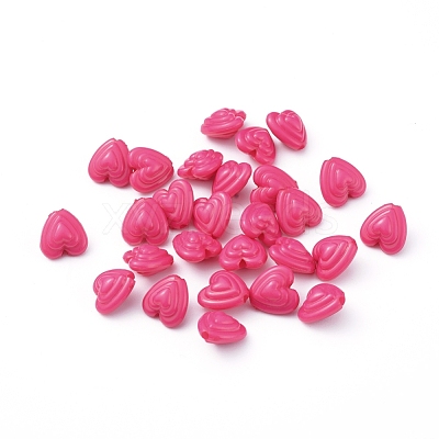 Opaque Acrylic Beads SACR-R827-04-1