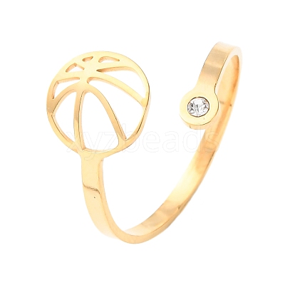 304 Stainless Steel Cuff Open Rings RJEW-D337-01B-G-1