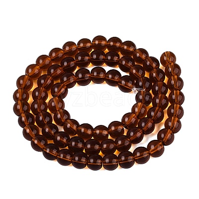 Transparent Glass Beads Strands GLAA-T032-T6mm-M-1