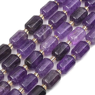 Natural Amethyst Beads Strands G-D103-A04-1