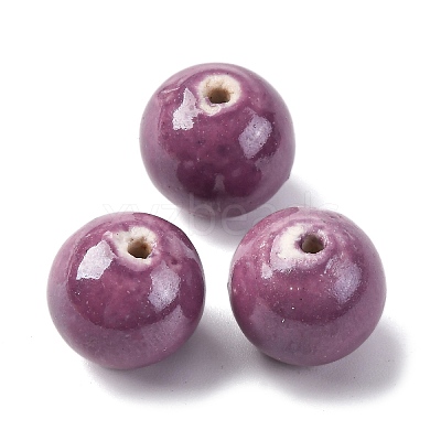 Handmade Polymer Clay Beads PORC-K005-02C-13-1