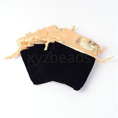Rectangle Velvet Jewelry Bag TP-R001-10x12-01-1