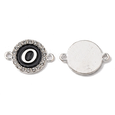 Alloy Enamel Links Connectors ENAM-TAC0003-01S-02O-1