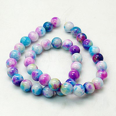 Jade Beads Strands G-D264-10mm-XH10-1