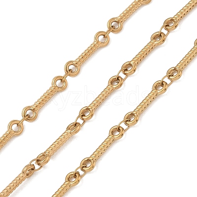 304 Stainless Steel Bar Link Chains SA-CBAA758-01G-1
