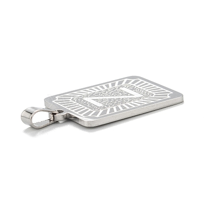 Non-Tarnish 304 Stainless Steel Pendants STAS-K216-48Z-P-1