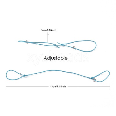 Adjustable Elastic Cord Bracelet Making AJEW-JB00008-1