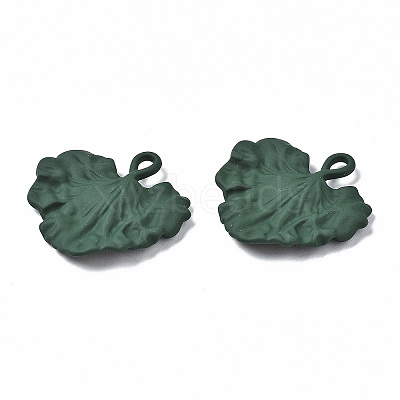 Spray Painted Alloy Pendants LS-PALLOY-T077-118B-RS-1