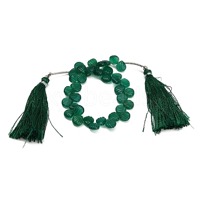 Natural Chrysoprase Carved Beads Strands GG-CBA0C95-D03-1