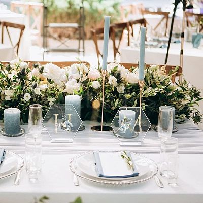 Acrylic Table Sign Holders DIY-WH0374-22-1