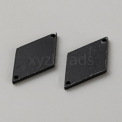 Rhombus Acrylic Mirror Sew on Rhinestones FIND-WH0139-620C-02-1