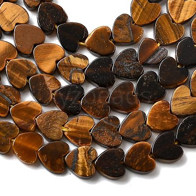 Natural Tiger Eye Beads Strands G-A272-A01-21-1