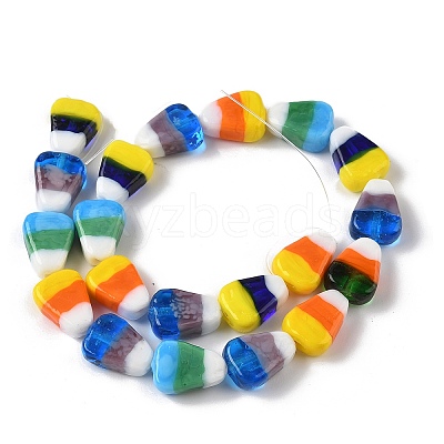 Handmade Lampwork Beads LAMP-Z014-01F-1