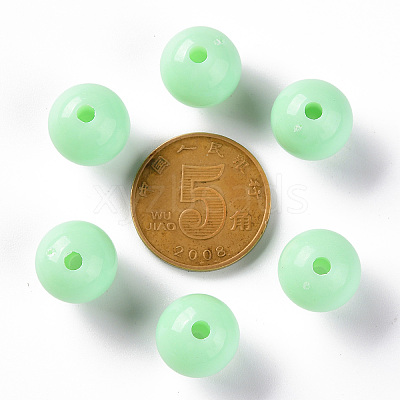 Opaque Acrylic Beads X-MACR-S370-C12mm-A05-1