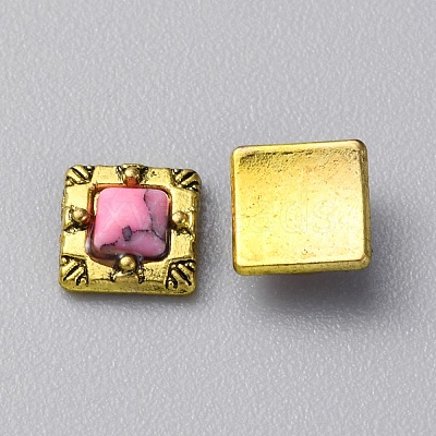 Zinc Alloy Cabochons MRMJ-WH0320-05I-02-1