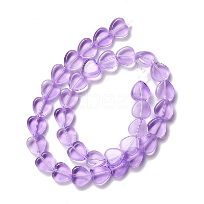 Transparent Glass Beads Strand GLAA-F112-03D-1