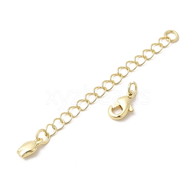 Brass Chain Extender KK-G546-03LG-1