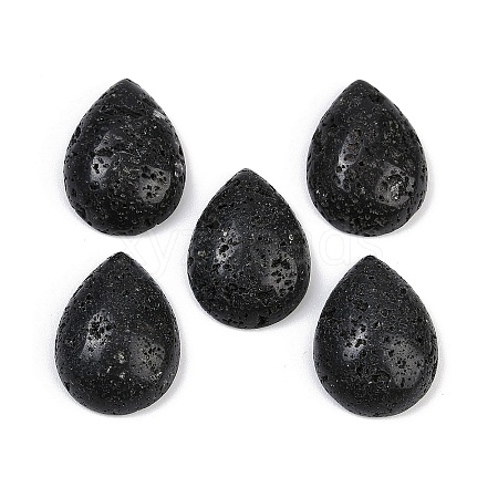 Natural Lava Rock Cabochons G-H094-01A-14-1