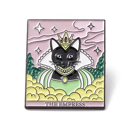 The Empress Word Enamel Pin JEWB-H007-20EB-1