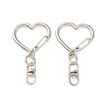 Zinc Alloy & Iron Swivel Clasps FIND-K026-01P-1