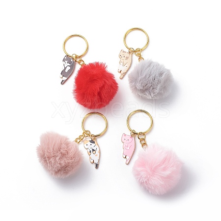 Pom Pom Ball Keychain KEYC-JKC00395-1