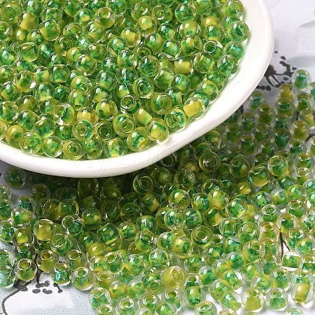 Transparent Glass Round Seed Beads SEED-B001-05A-04-1