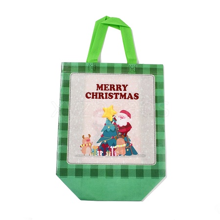 Christmas Theme Laminated Non-Woven Waterproof Bags ABAG-B005-02B-02-1