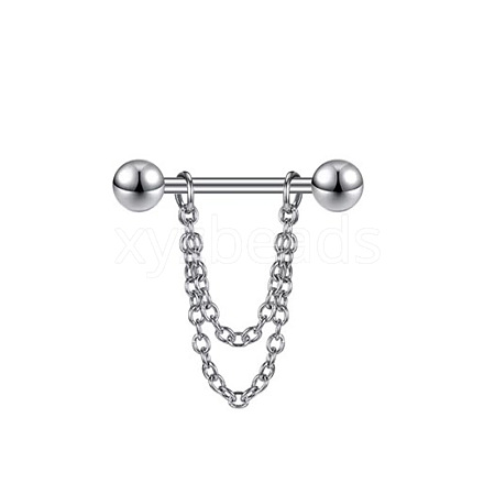 304 Stainless Steel Nipple Rings WG424A2-18-1