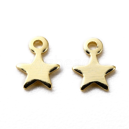 Brass Charms X-KK-H739-01A-G-1