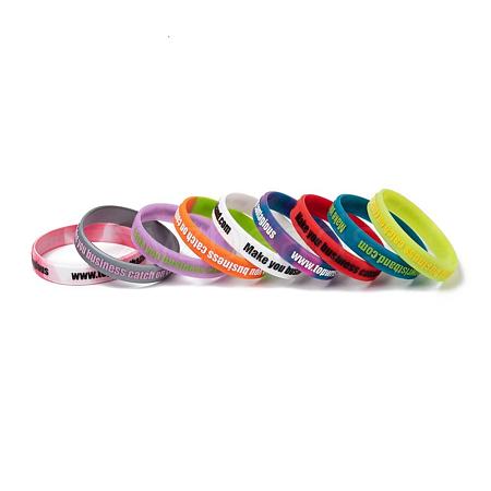 Free Sample Debossed Silicone Wristbands BJEW-K165-02B-1