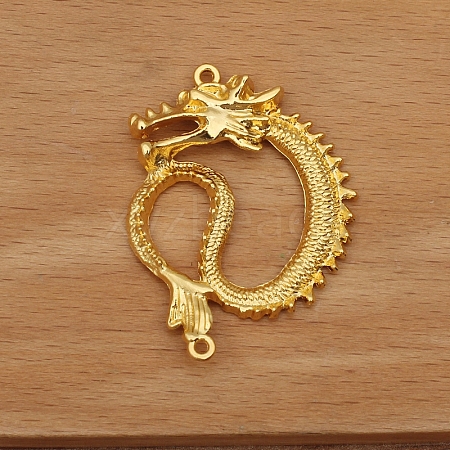 Alloy Dragon Connector Charms for DIY jewelry accessories PW-WG2C514-02-1