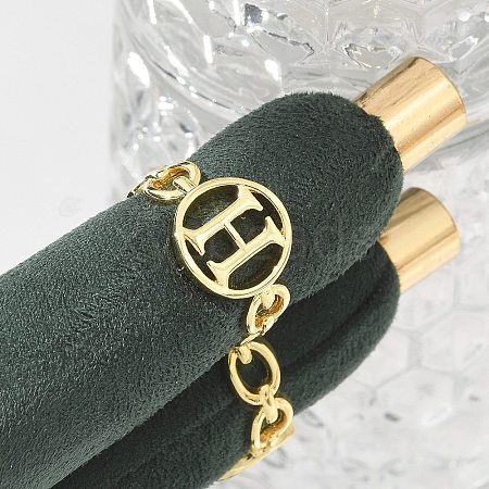 Brass Open Cuff Rings for Women RJEW-K289-01G-H-1