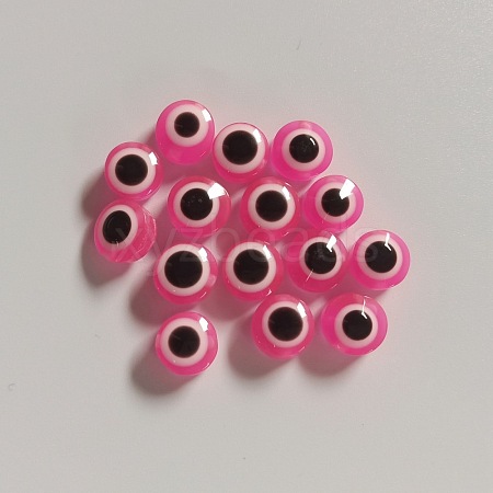 Transparent Resin Beads RESI-WH0029-04-1