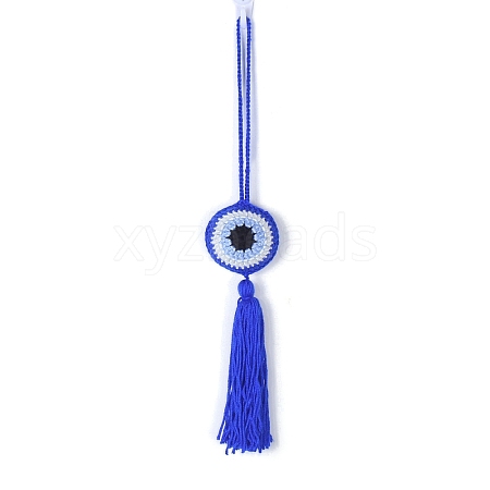 Evil Eye Cotton Braided Pendant Decorations PW-WG4B9A6-03-1