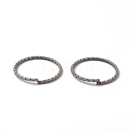 Non-Tarnish 304 Stainless Steel Saw Cut Open Jump Rings STAS-L262-37A-P-1