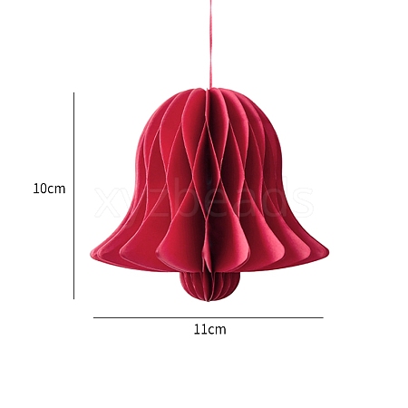 Christmas Paper Honeycomb Ball Pendant Decorations PW-WGCD71A-17-1