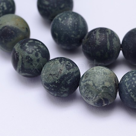 Natural Kambaba Jasper Beads Strands G-D744-6mm-1