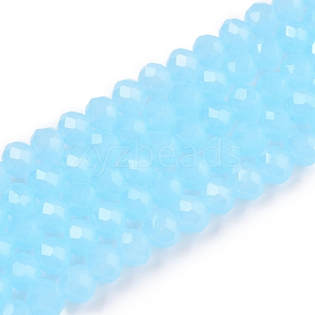 Glass Beads Strands EGLA-A044-J4mm-D04-1