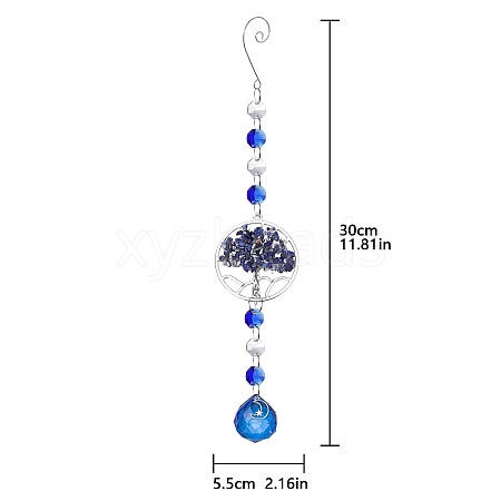 Sodalite Pendant Decorations PW-WG8E665-01-1