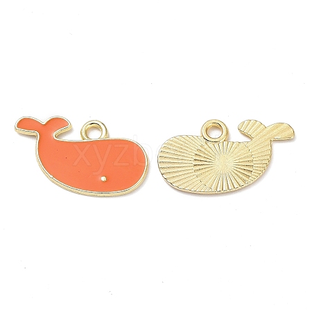 Alloy Enamal Pendants PALLOY-K009-07G-02-1