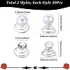 40Pcs 2 Styles Spiral Hair Pin Coil Iron Hair Accessories OHAR-SP0001-10A-2