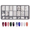 (Clearance Sale)Lace Flower Stainless Steel Nail Art Stamping Plates MRMJ-L003-C05-1