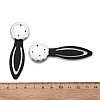 Alloy & Iron Bookmark Cabochon Settings PALLOY-N184-03S-3