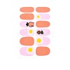 Avocados & Strawberries & Flowers Full Cover Nail Art Stickers MRMJ-T109-WSZ574-1