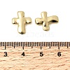 Cross Brass Beads KK-L267-05G-3