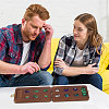 Wooden Chess Board Game Box DJEW-FG0006-82-6