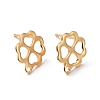 201 Stainless Steel Stud Earring Findings STAS-K241-14G-1