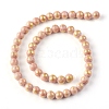 Natural Mashan Jade Beads Strands X-G-F670-A22-8mm-2