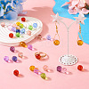  40Pcs 10 Colors Imitation Austrian Crystal Beads GLAA-TA0001-78-8