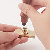 Wax Seal Brass Stamp Head AJEW-WH0215-045-4